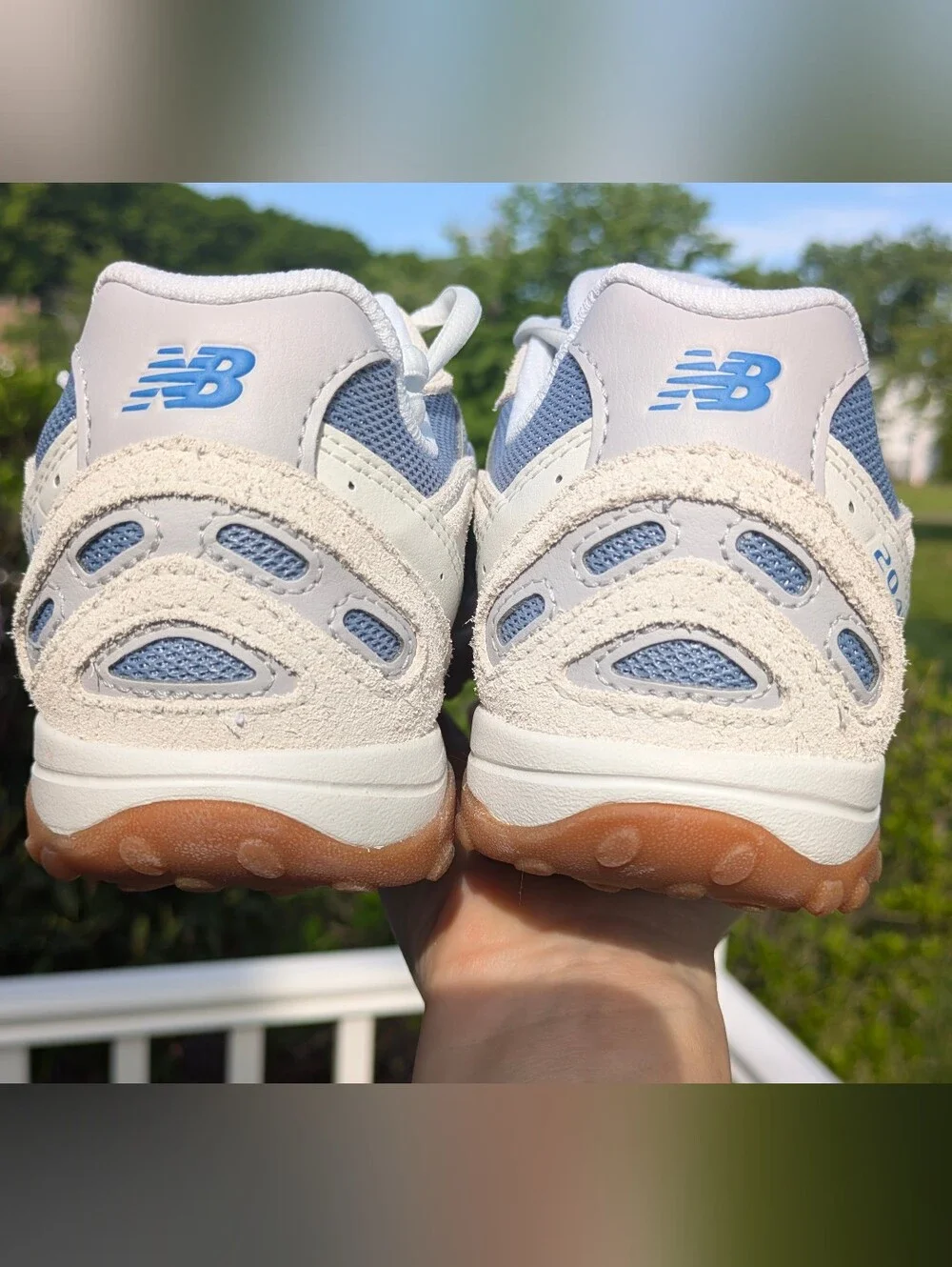 NICE New Balance 204L Grey/Blue M7.5/W9